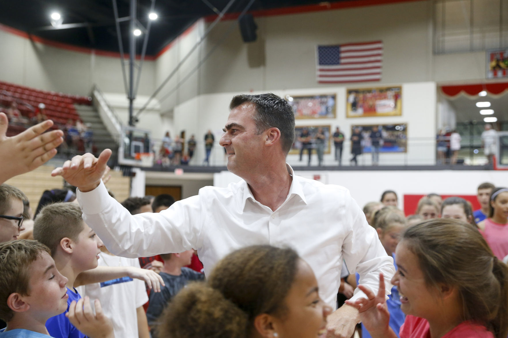 Governor's Fort Gibson Visit